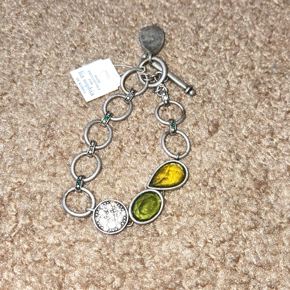 Lia Sophia silver bracelet